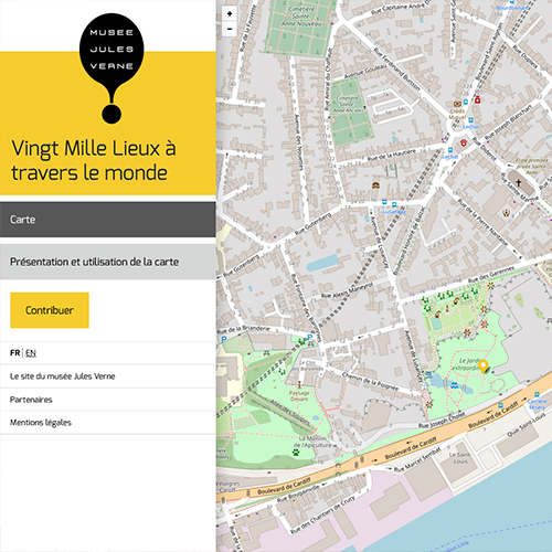 Vingt Mille Lieux : l&#039;appli qui cartographie Jules Verne