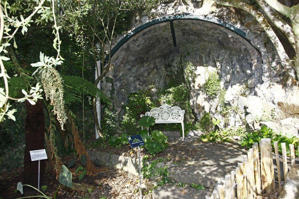 Jardin grotte